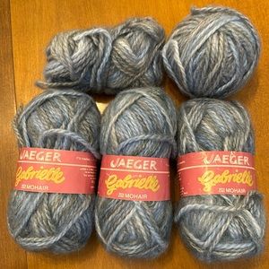 Jaeger ‘Gabrielle’ yarn New in *packaging* Blue/grey colour